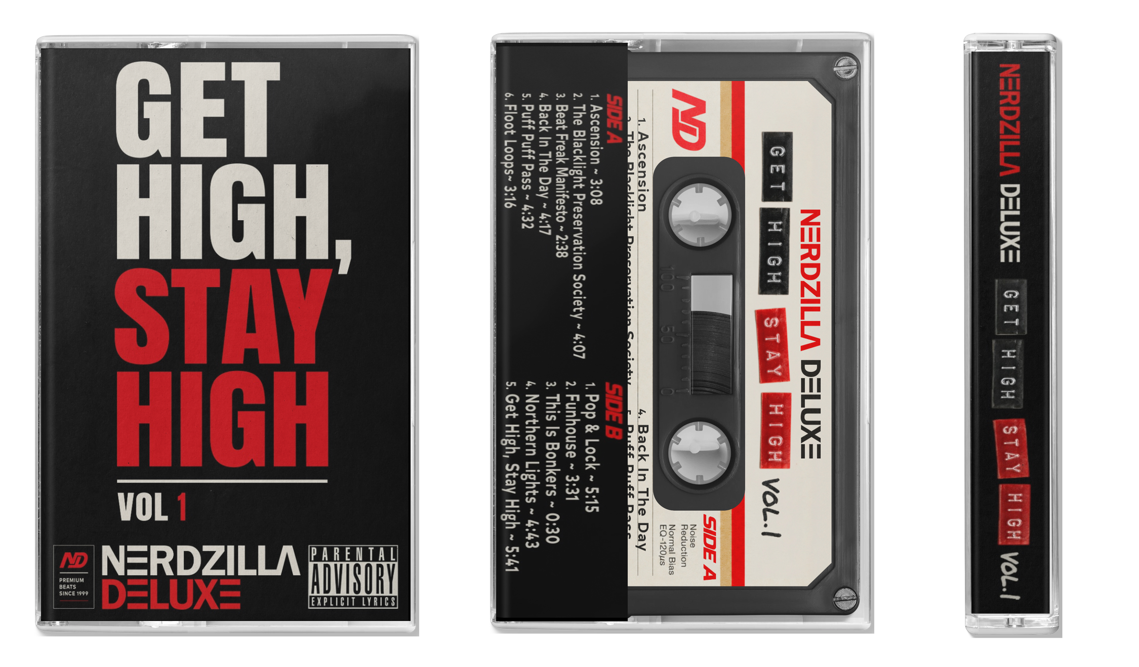 Get High, Stay High Vol. 1 cassette